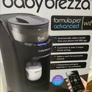 Baby Brezza Formula Pro Advance Wi-Fi bottle making machine..”Baby Keurig”